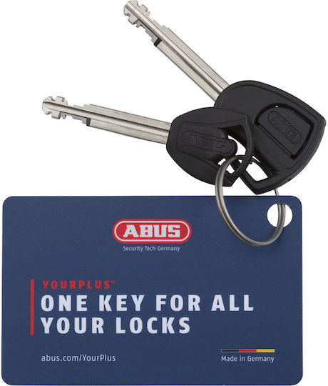 Abus Granit Plus 470/150HB300 SH Bicycle Pedal Lock with Key Black