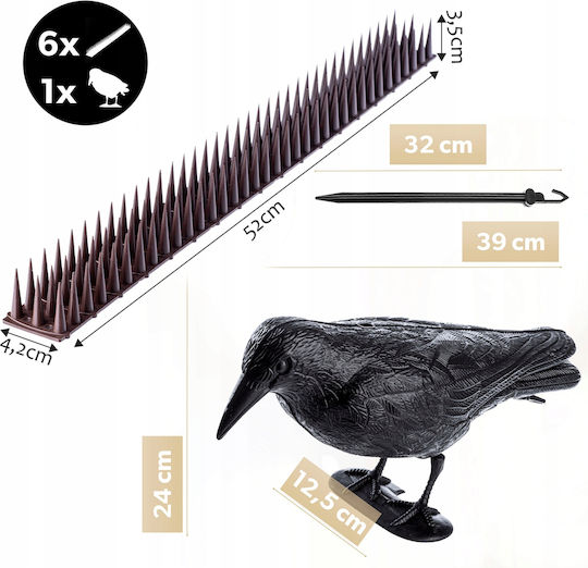 Kadax Abwehrspitzen Vögel