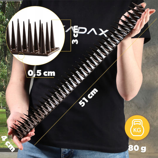 Kadax Ακίδες Απώθησης Πουλιών / Γατών 25x25m
