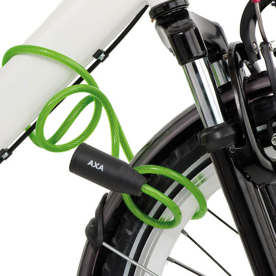AXA Zipp mit Schlüssel Grün