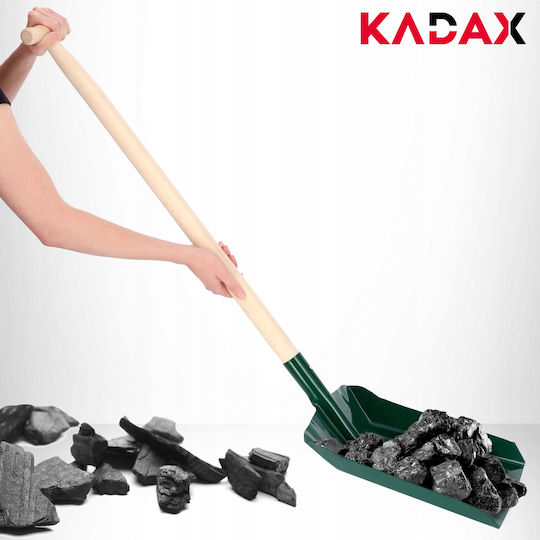 Kadax Lopata de cărbune cu Coada de Lemn 120cm