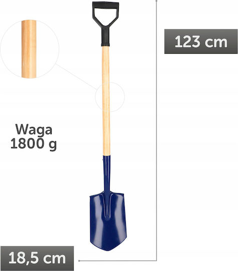 Kadax Φτυάρι με Πλαστική Λαβή