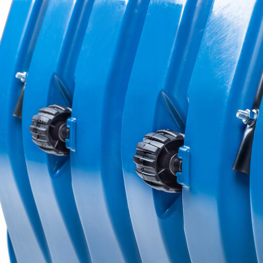 Kadax Schneeschaufel Rollend mit Holzgriff 45cm