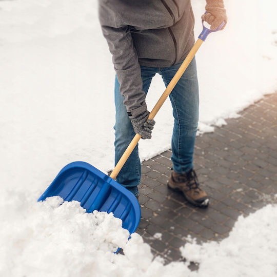 Kadax Snow Shovel with Wooden Handle