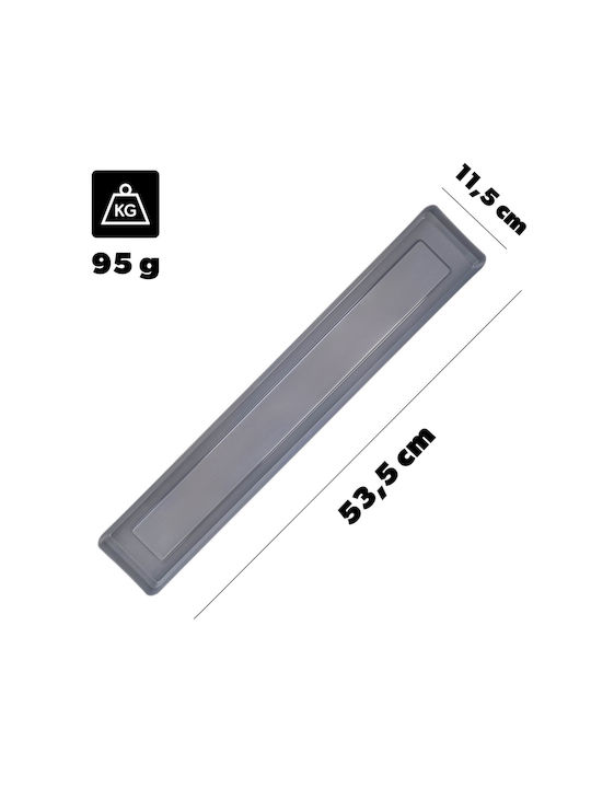 Kadax Planter Box Plastic Gri 60cm.