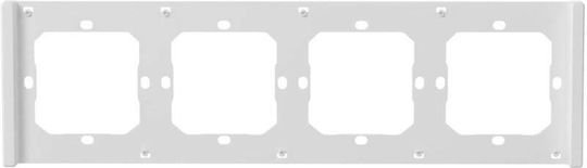 Sonoff M5 Switch Frame in White Colour