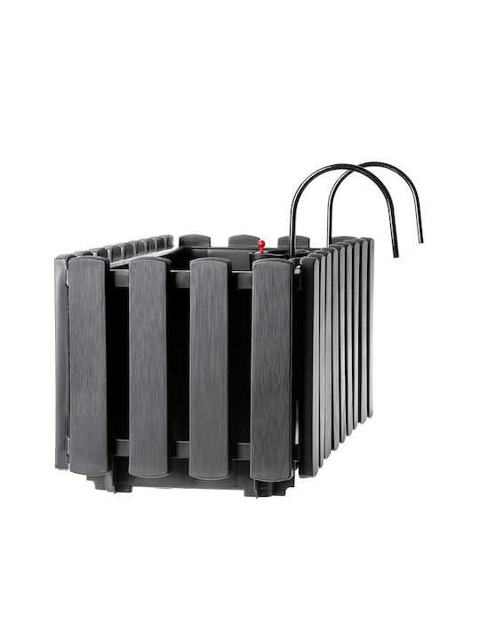 Kadax Self-watering Pot Plastic Anthracite 38cm.