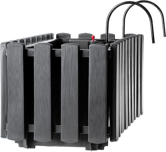 Kadax Self-watering Pot Plastic Anthracite 38cm.