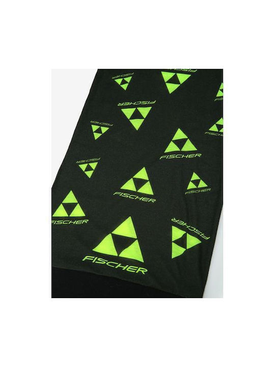fischer Fleece Αθλητικό Περιλαίμιο Μαύρο