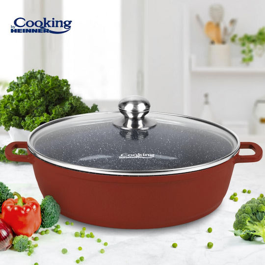 Heinner Calabria Flacher Topf aus Aluminium 11Es / 40cm