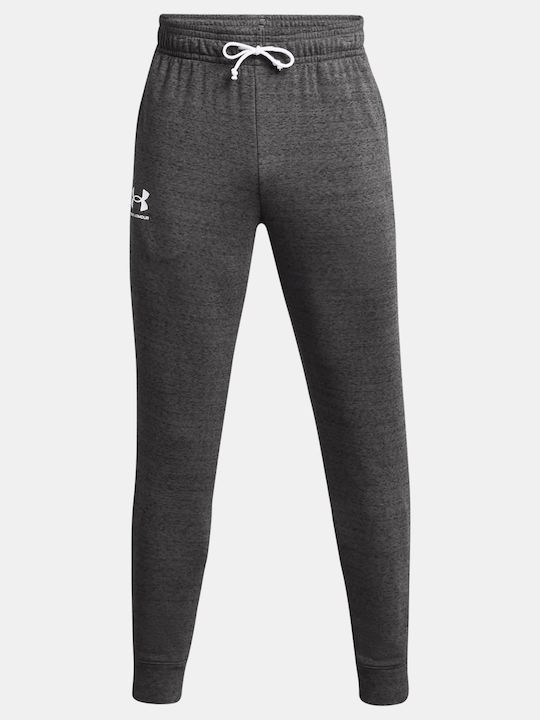 Terry Rival Sweatpants with Elastic Gray
