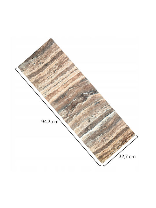 Kadax Ράνερ Καφέ 95x33εκ.
