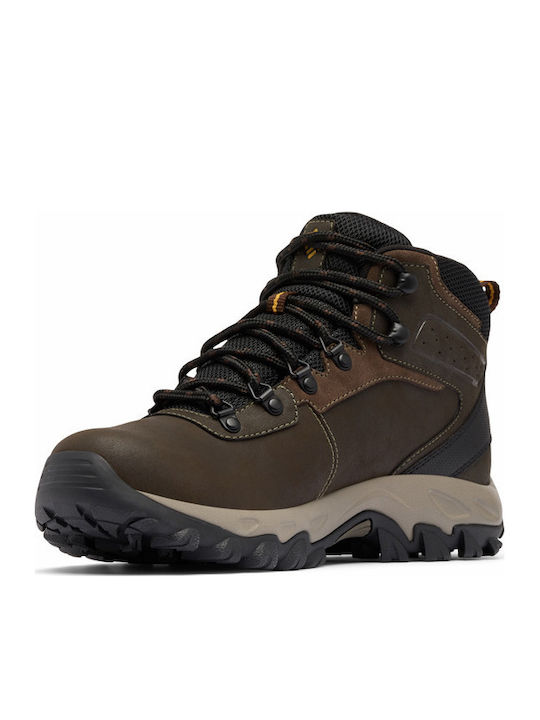 Columbia Newton Ridge Plus Ii Încălțăminte de Drumeție Pentru Bărbați Tip Botine Impermeabile Maro