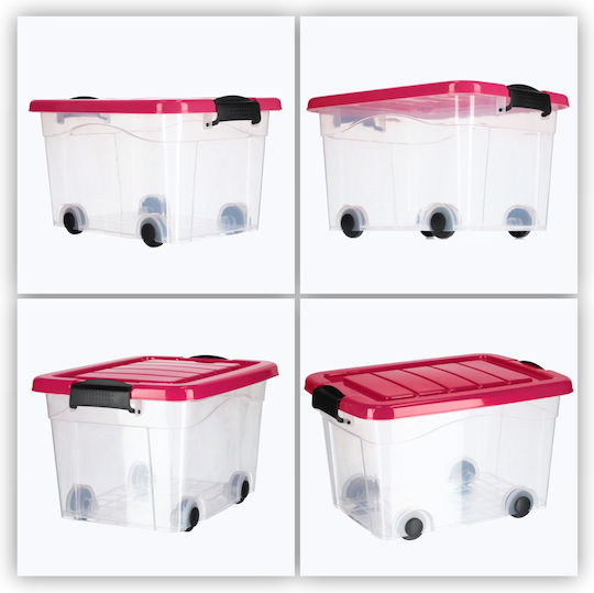 Kadax Cutie De Depozitare Din Plastic Cu Capac 20lt