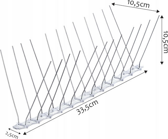 Kadax Abwehrspitzen Vögel 0.16x0.16m