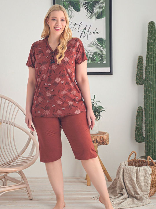 Pijamale pentru femei plus size Stil Moda MARGOT Viscose
 Ceramică