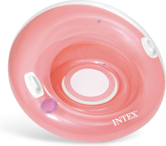 Intex Sit'n Lounge Φουσκωτή Σαμπρέλα Θαλάσσης με Χειρολαβές (Διάφορα Χρώματα) 119x119cm