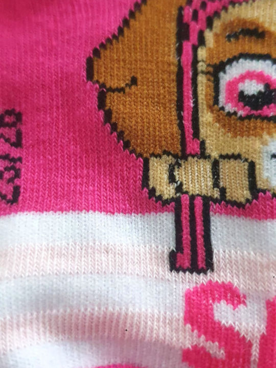 Paw Patrol Kids' Ankle Socks Pink