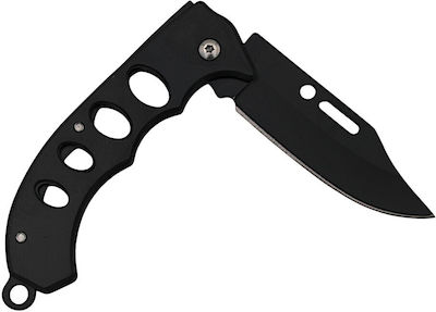 Pocket Knife Black with Blade made of Stainless Steel