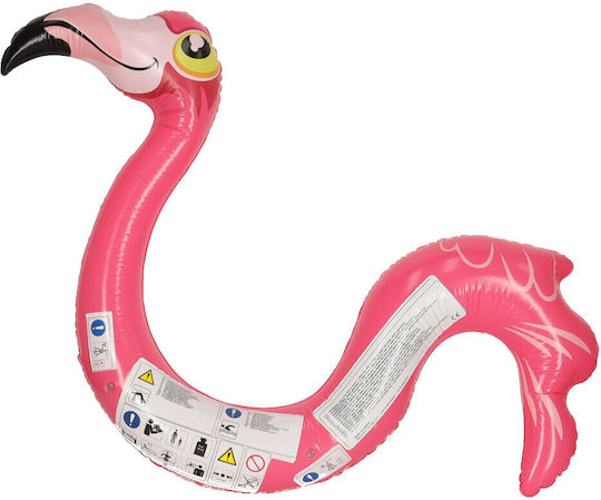 ikonka Aufblasbare Schwimmer für den Meerbereich Flamingo Rosa 26,5x23cm