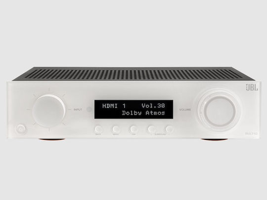 JBL MA710 Home Cinema Amplifier 4K/8K 7.2 Channels with HDR and Dolby Atmos Silver
