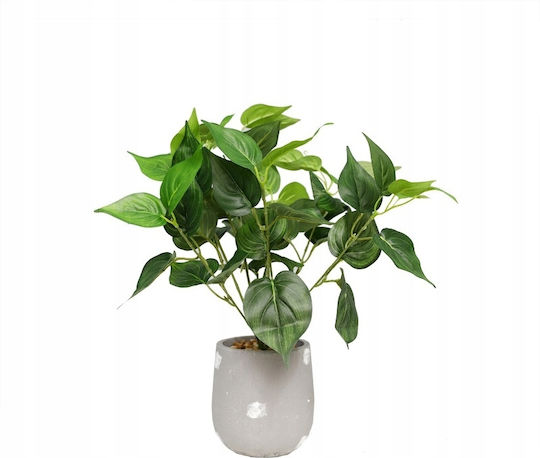 Изкуствено растение в саксийка Green 38см
