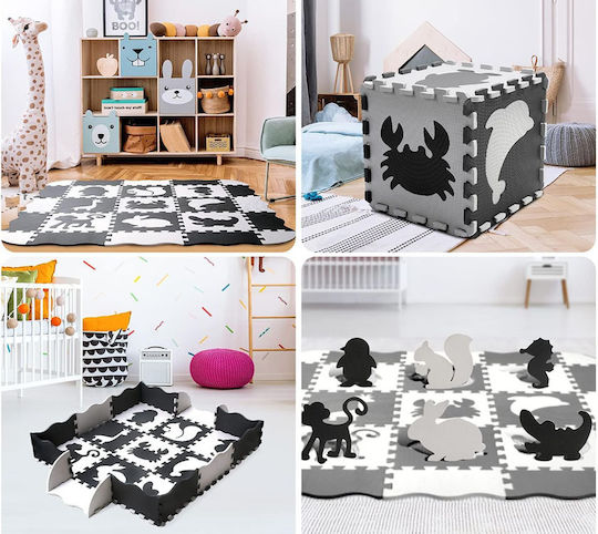 Jokomisiada Interactive Kids Floor Puzzle 16 Pieces
