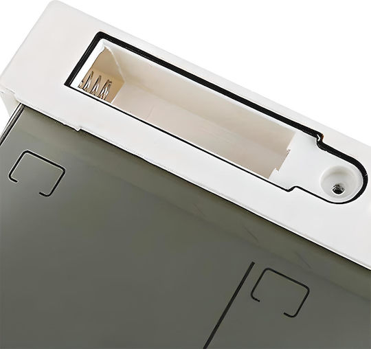 E750 Drahtlos Wetterstation Digital Tischplatte Weiß