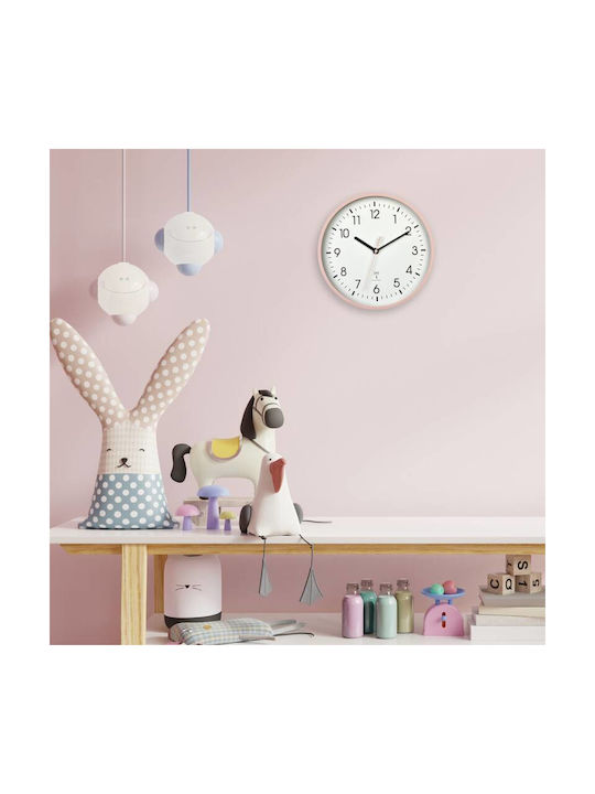 TFA Ceas de Perete Roz Ø24.5cm