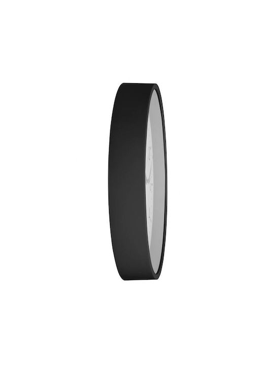 TFA Ceas de Perete Negru Ø24.5cm