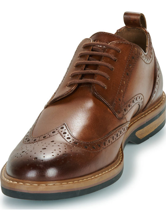 Aldwin Limit Men's Leather Oxfords Brown