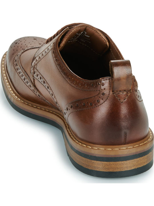 Aldwin Limit Men's Leather Oxfords Brown
