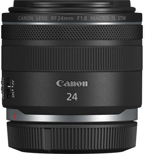 Canon Full Frame Φωτογραφικός Φακός RF 24mm F/1.8 IS Macro STM Macro για Canon RF Mount Μαύρος
