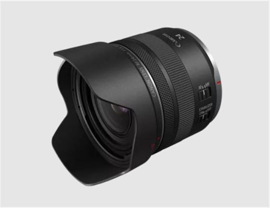 Canon Full Frame Φωτογραφικός Φακός RF 24mm F/1.8 IS Macro STM Macro για Canon RF Mount Μαύρος