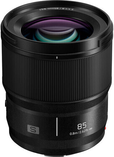 Panasonic Full Frame Φωτογραφικός Φακός LUMIX S 85mm F1.8 Telephoto για Leica L Mount Μαύρος