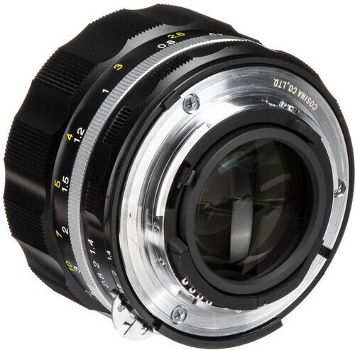 Voigtlander Full Frame Camera Lens Nokton SLII-S F/1.4 Fixed for Nikon F Mount Silver