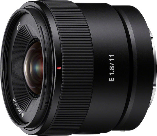 Sony Crop Camera Lens 11mm f/1.8 Wide Angle for Sony E Mount Black