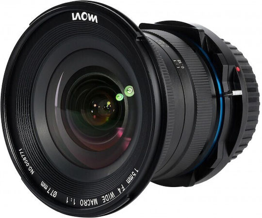 Laowa Full Frame Φωτογραφικός Φακός 15mm F/4 Macro / Wide Angle για Pentax K Mount Μαύρος