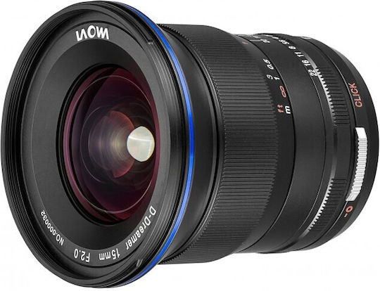 Laowa Full Frame Camera Lens D-Dreamer F/2 Standard / Wide Angle for Canon RF Mount Black