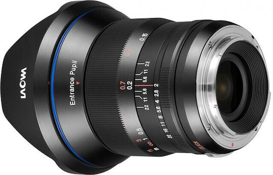 Laowa Full Frame Camera Lens Venus Optics 15mm f/2 FE Zero-D Wide Angle for Nikon Z Mount Black