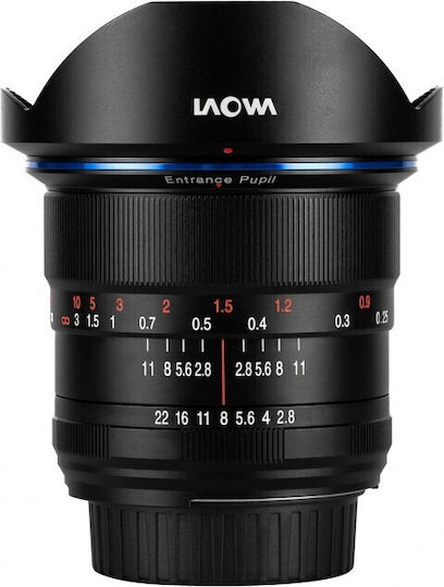 Laowa Full Frame Φωτογραφικός Φακός D-Dreamer Canon RF Wide Angle για Canon RF Mount Μαύρος