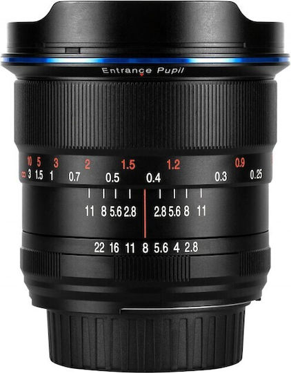 Laowa Full Frame Φωτογραφικός Φακός D-Dreamer Canon RF Wide Angle για Canon RF Mount Μαύρος