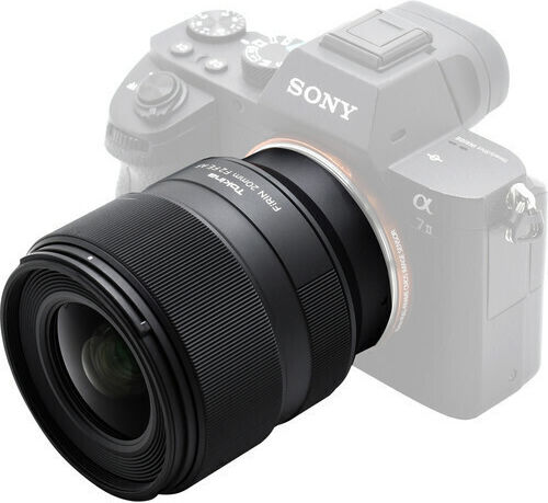 Tokina Crop Φωτογραφικός Φακός Firin 20mm f/2 FE AF Wide Angle για Sony E Mount Μαύρος