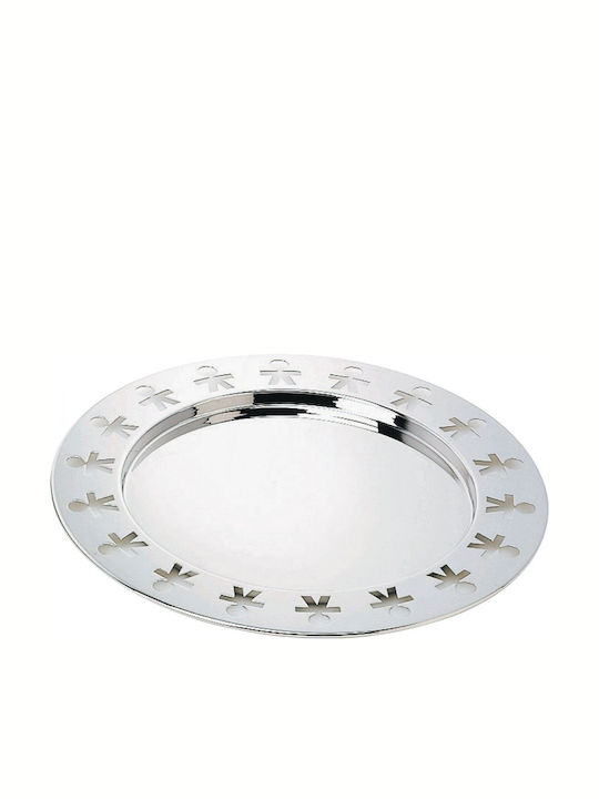 Alessi Ανοξείδωτος Δίσκος Σερβιρίσματος 40x40cm