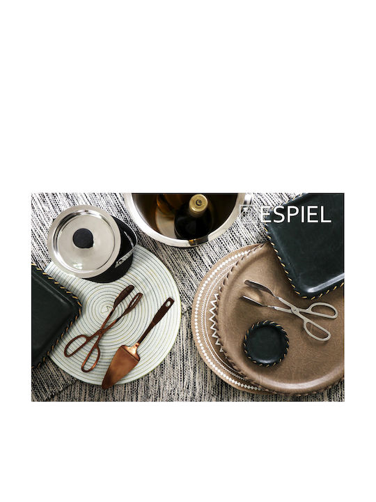 Espiel Kunststoff Rechteckig Serviertablett in Beige Farbe 30x20x1.5cm LTC2030K16-1 1Stück
