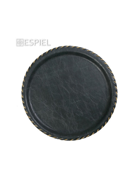 Espiel Round Serving Tray in Gray Color 38x38cm LTG38K20-1 1pcs