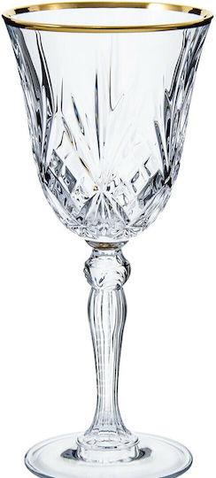 RCR Melodia Pahar pentru apa din Cristal Aur 270ml RCR Melodia Pahar pentru apa din Cristal Aur 270ml