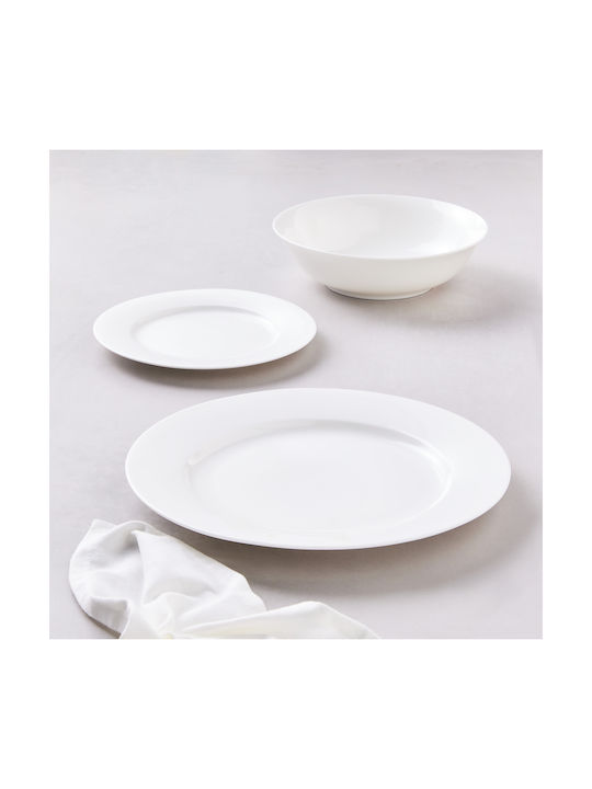 Maxwell & Williams Plate Shallow made of Porcelain White with Diameter 27.5cm