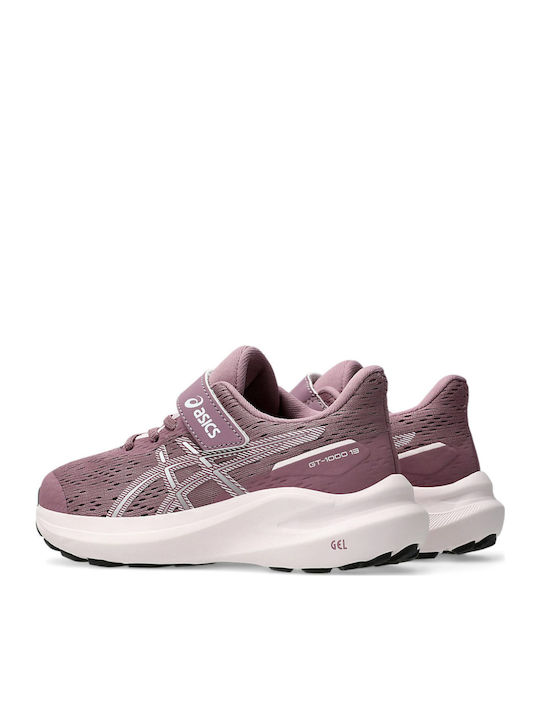 Gt-1000 13 PS Kids Sports Shoes Running with Hoop & Loop Closure Purple