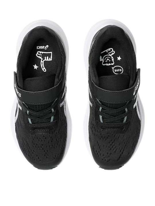 GT-1000 13 PS Kids Sports Shoes Running with Hoop & Loop Closure Black